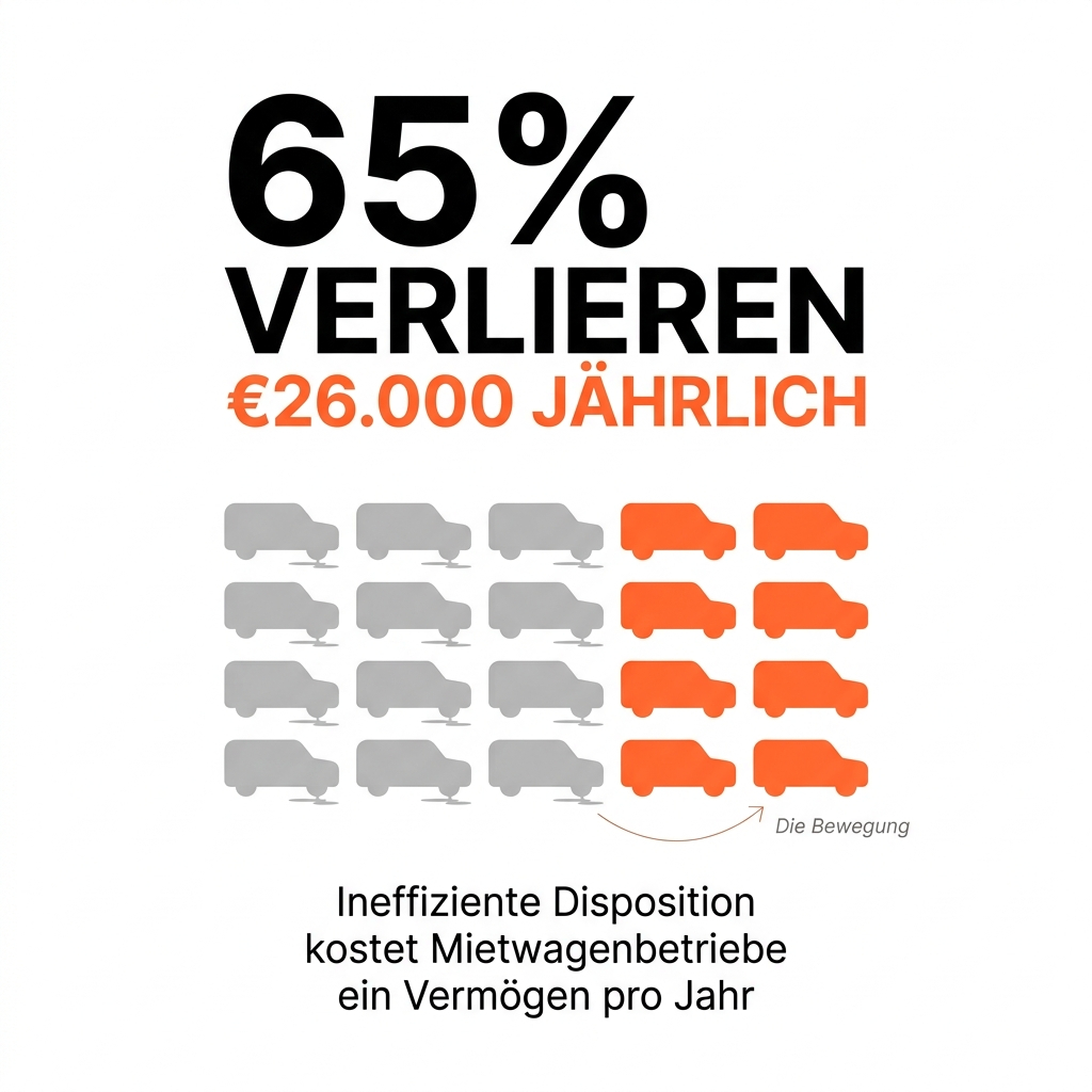 Warum 65 % der Mietwagenbetriebe an ihrer Disposition scheitern und wie Du es besser machst